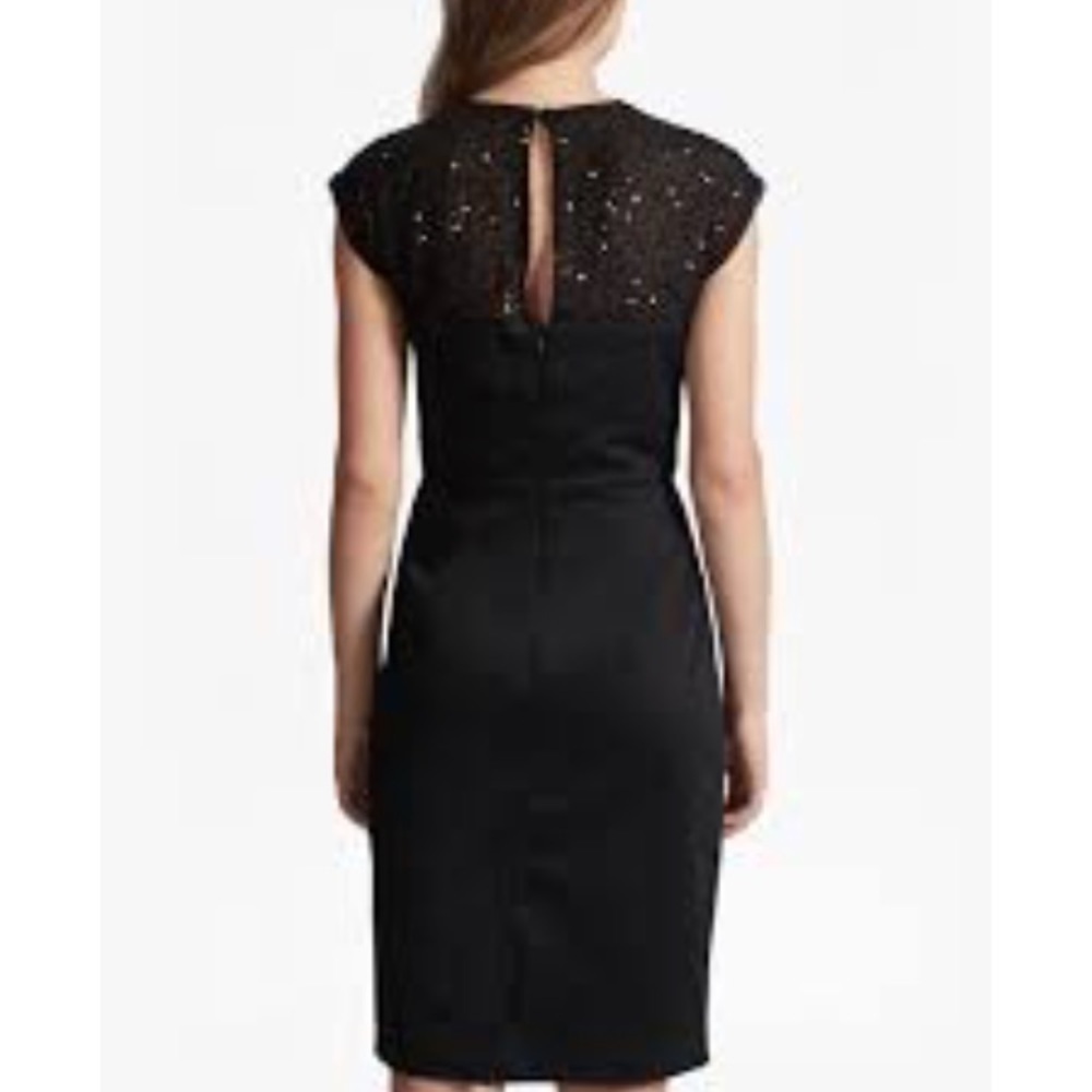 🆕 French Connection Beaded black dress - Picture 7 of 8